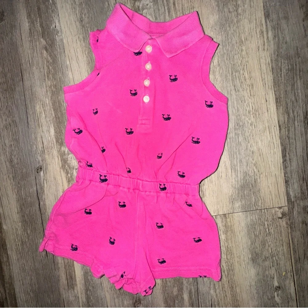 Ralph Lauren Pink Kids Romper